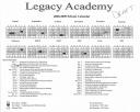 2008-2009 Draft School Calendar
